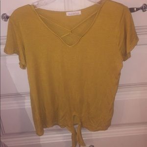 yellow shirt!